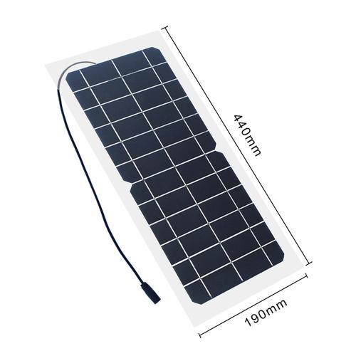 廠家直銷6v10w半柔性輕薄太陽能電池板房車露營戶外太陽能發電